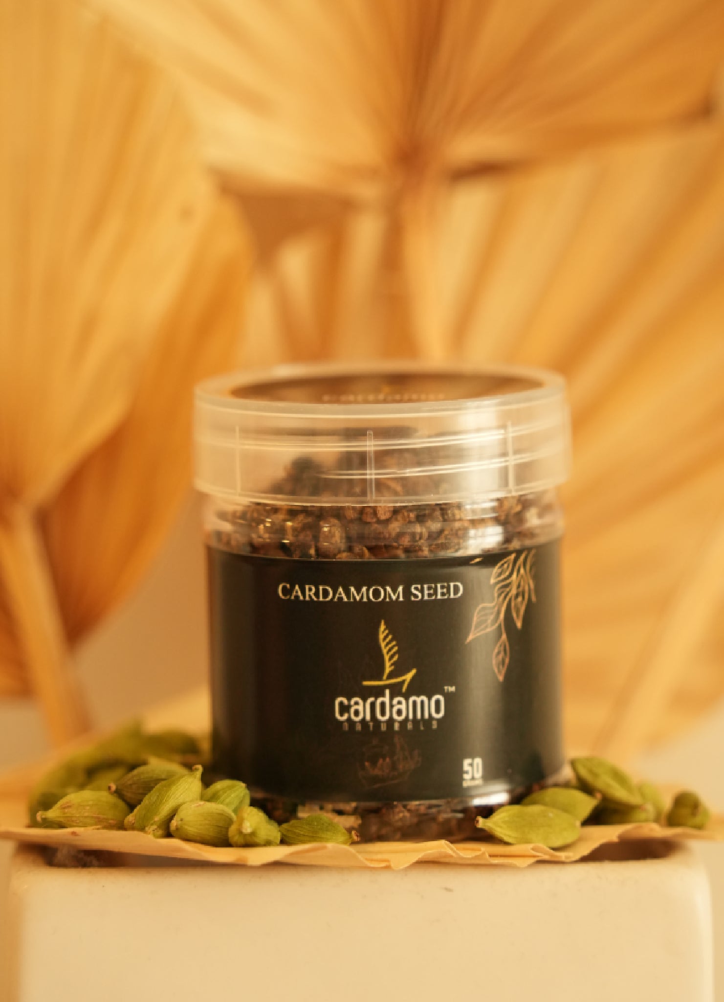 Cardamom Seed - 50 Gm